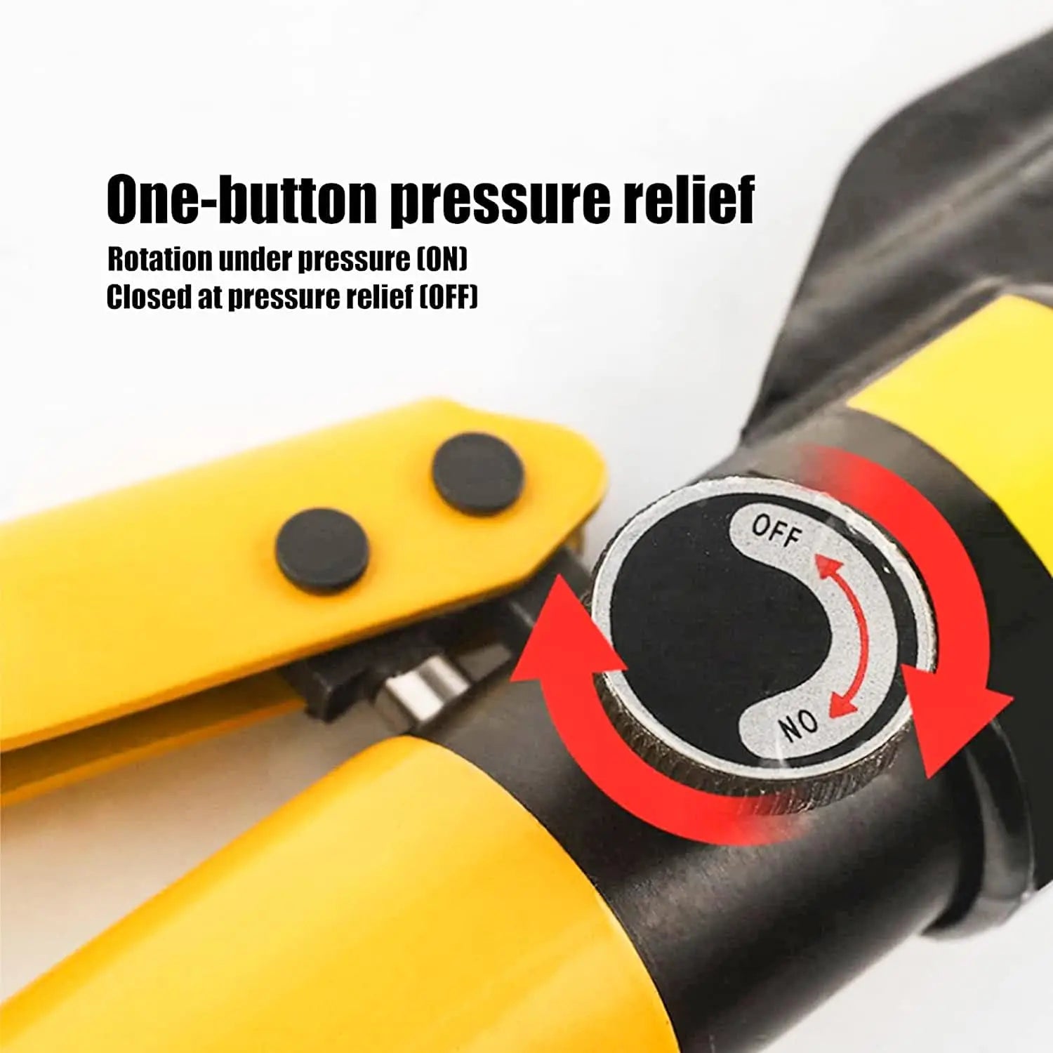16T Hydraulic Crimping Tool for Battery Cables, 8 AWG to 600 MCM, with 13 Dies and 0.87 Inch Stroke
