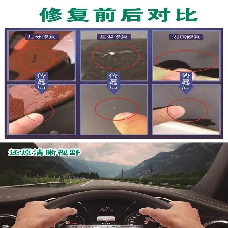 Automotive glass electric repair tool bull eye crack injection equipment pumping vacuum high pressure crack recovery machine