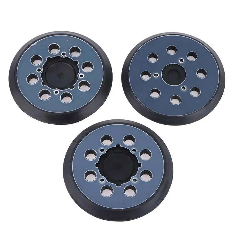 5-Inch 8-Hole Hook Loop Backing Pad for Orbital Sander, Compatible with Electric Polishers & Grinding Discs