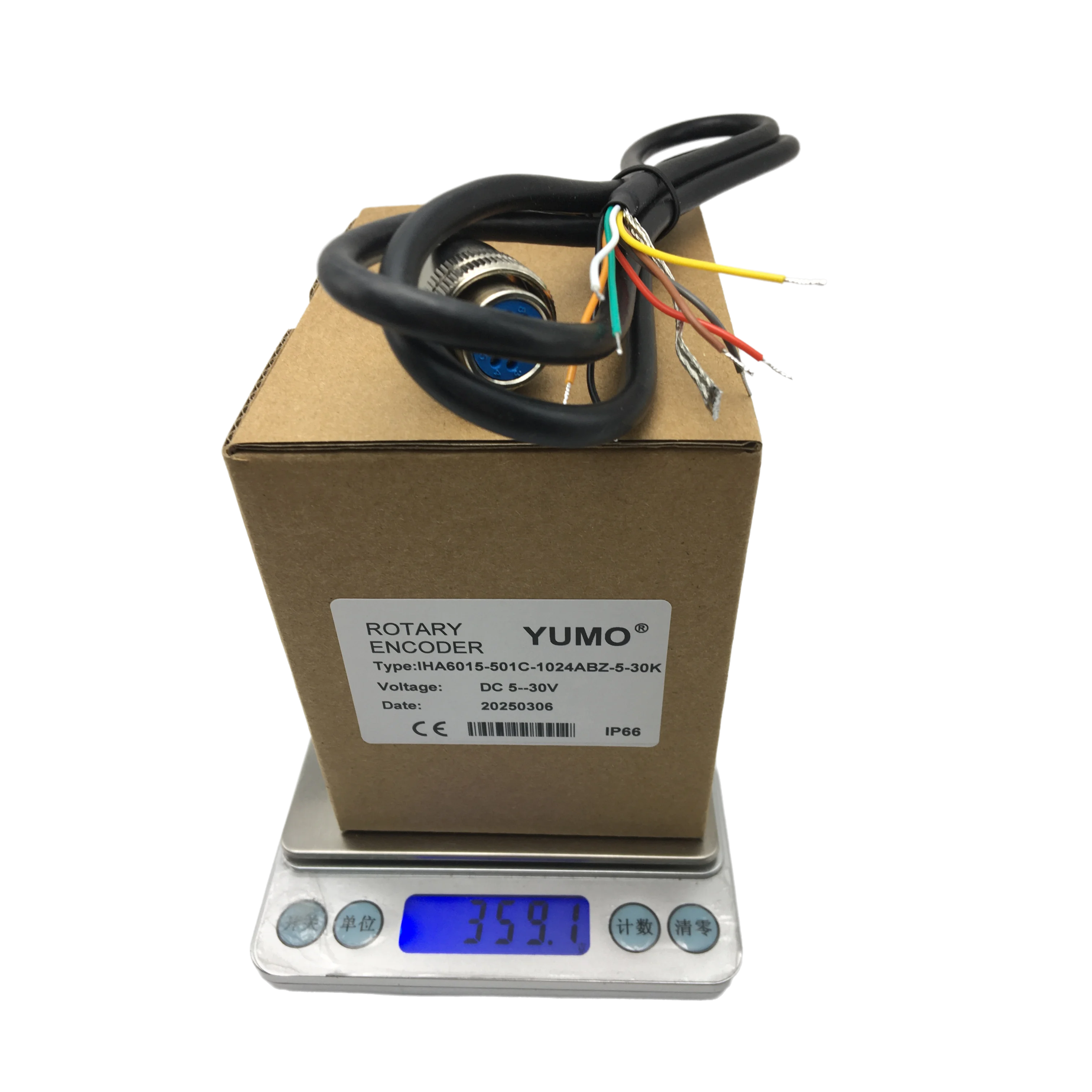 Hot Sales Encoder IHA6015-501C-1024ABZ-5-30K Hollow Shaft Incremental Rotary Encoder
