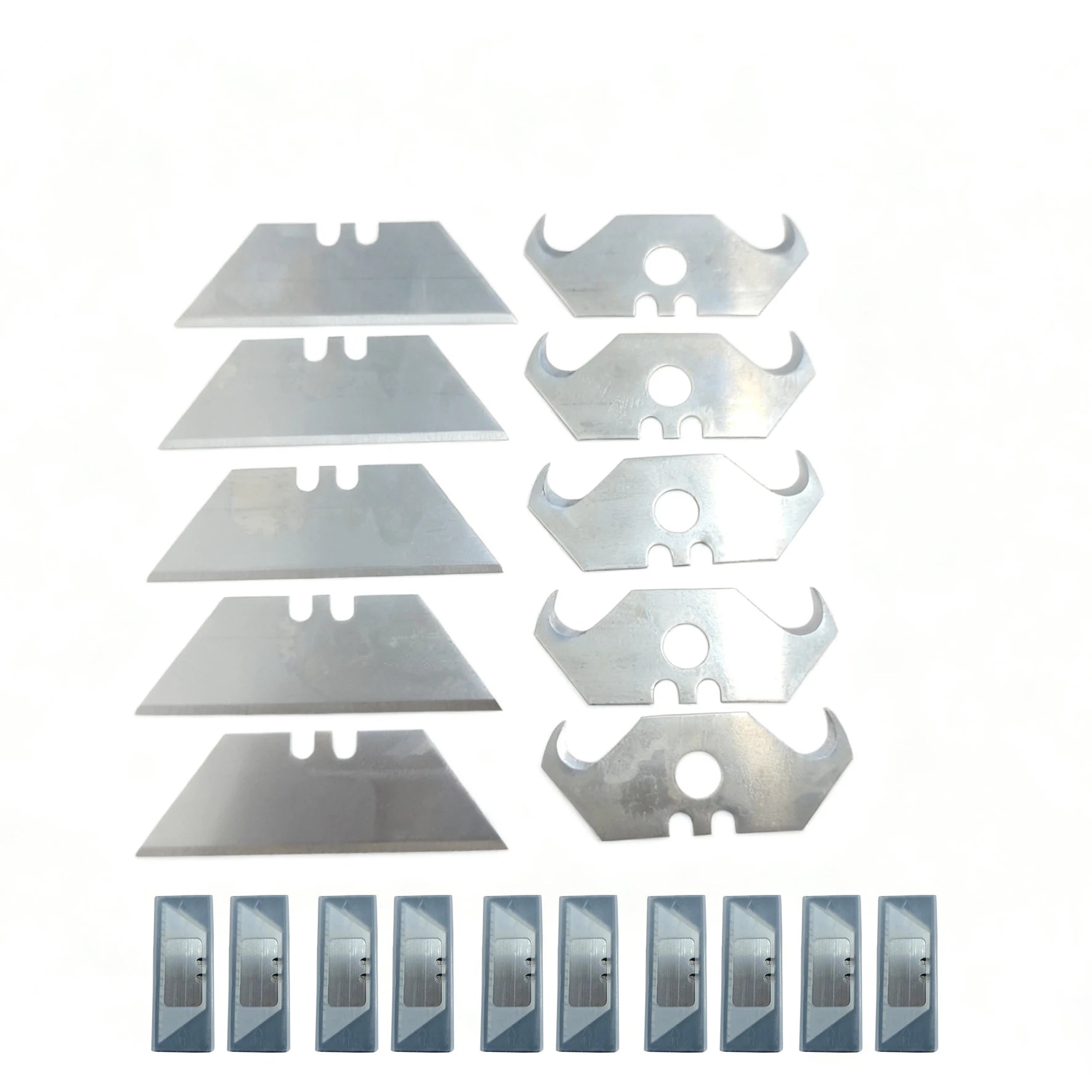 Trapezoidal hook-shaped combination cutting blade, DIY/ leather/carton special durable multi-functional sharp tool replacement b