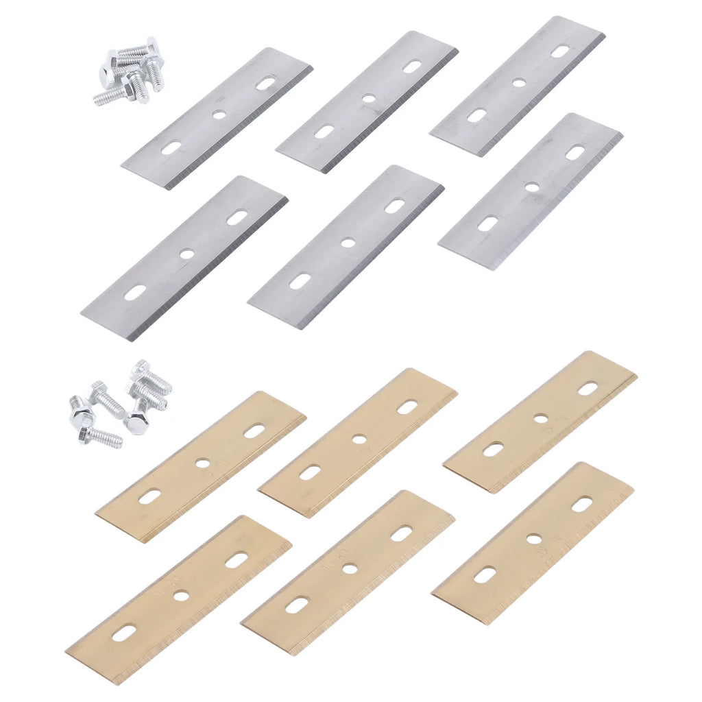 6 Pack Grass Trimmer Blade Garden Shredder Blade Chipper Knife with Screws Fit for ALKO Robolinho Lawn Mowers Replacement