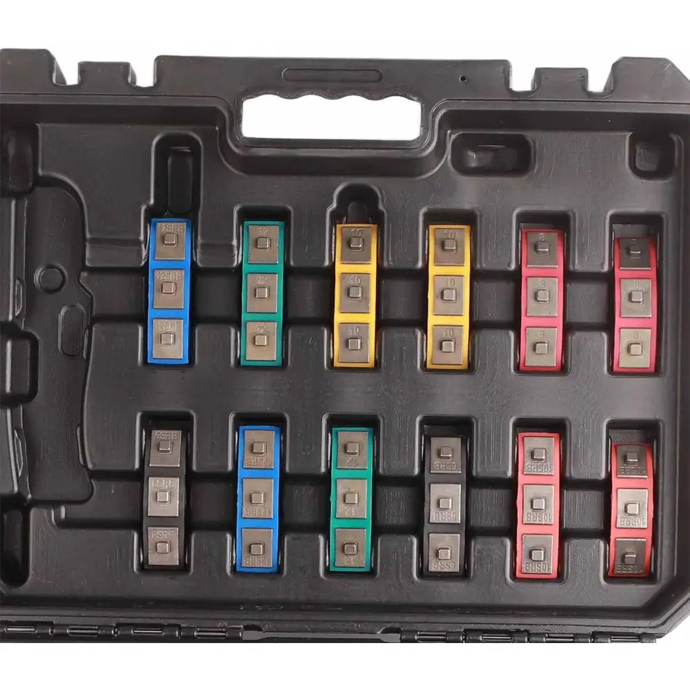 Portable Manual Air Crimping Tool Kit for Auto A/C Hoses with Storage Box