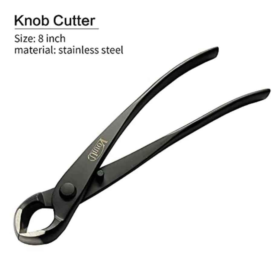 VOUIU 5-Piece Bonsai Tool SetKnob Cutter Concave Cutter Wire Cutter Jin Pliers Bonsai Scissors