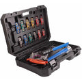 Portable Manual Air Crimping Tool Kit for Auto A/C Hoses with Storage Box