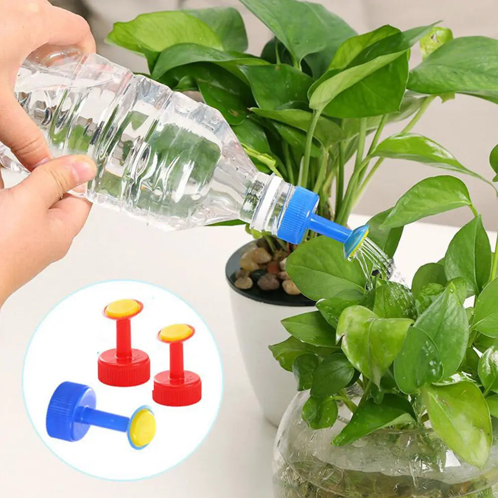 10Pcs Garden Watering Sprinkler Nozzle for Plastic Bottles Portable Mini Watering Cap Reusable Eco Friendly Plant Care Tool