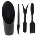 4Pcs Planter Kit Sowing Shovel Spoon Succulents Seedlings Tool Bonsai Fertilizer Plastic Handle Soil Replacement Tools