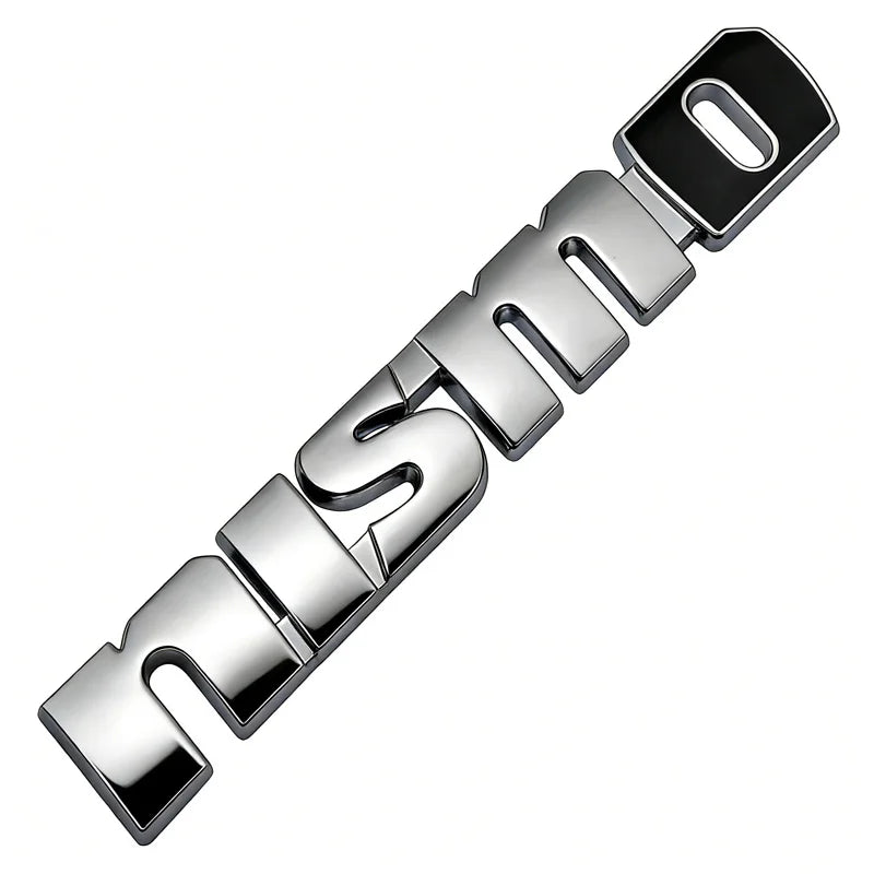 1pcs ABS Car Body Emblem Trunk Badge Sticker Decoration For Nismo Nissans Tiida Teana Skyline Juke X-trail Almera Qashqai Goods