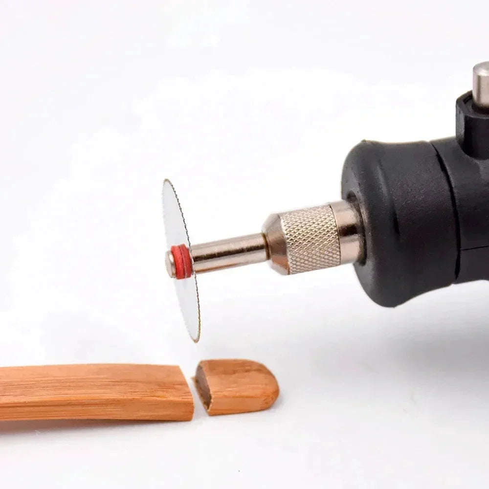 6pcs High Speed Steel Circular Saw Blade  Cutting Disc Rotating Drilling Tool Accessories For Wood Plastic And Aluminum