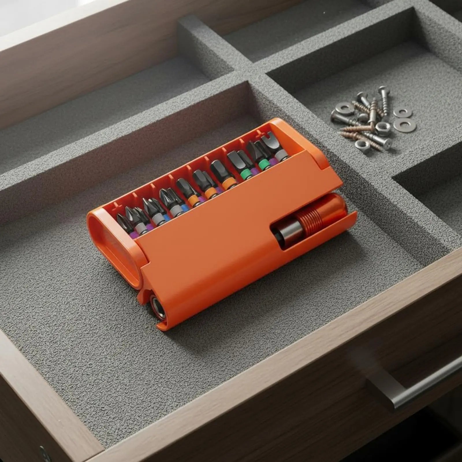 S2 Steel Hex Shank Bit Set High Hardness Attractive Screwdriver Driver Bit Collection Tool Accessory Rustproof Portable