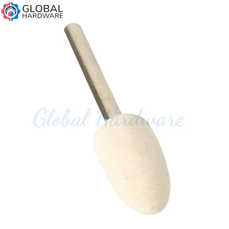 Wool Felt Mounted Polishing Buffing Wheel 3mm Shank for Grinder Drill Rotary Tools Grit 8mm