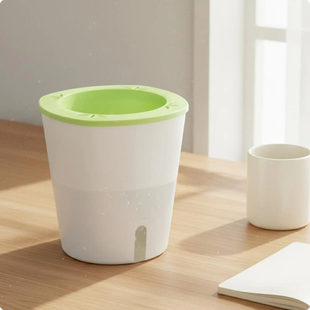 Self Watering Planter Easy to Clean Self Watering Pot Water Reservoir Planter Non Garden Container Resistant
