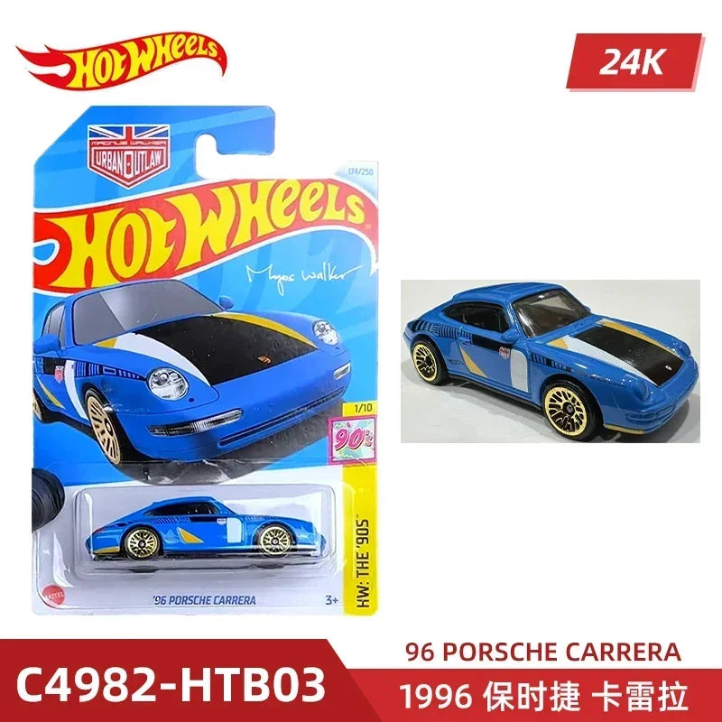 2024 C4982 Case K Original Hot Wheels 1/64 Miniatures Cars Hoteelws Model Car Hotweheels Hotwheels Vehicle Toys Model Scale Cars