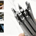 50 Pieces Attracting Screwdriver Bits High Hardness Attracting Screwdriver Bit 1/4 Inch Driver Bits Long-Lasting Steel Tool Set