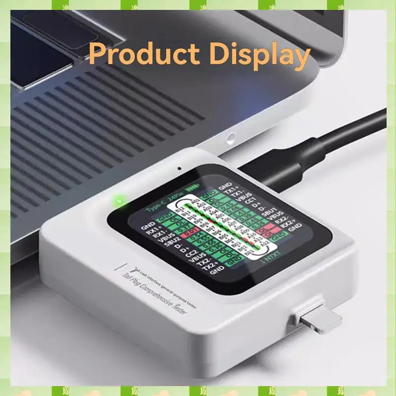 2025 TNS360 Mobile Phone Tail Plug Comprehensive Detector 30V~5A Automatic Scanning Detection 3-In-1 For IOS TEYE-C,TNS360 Mobil