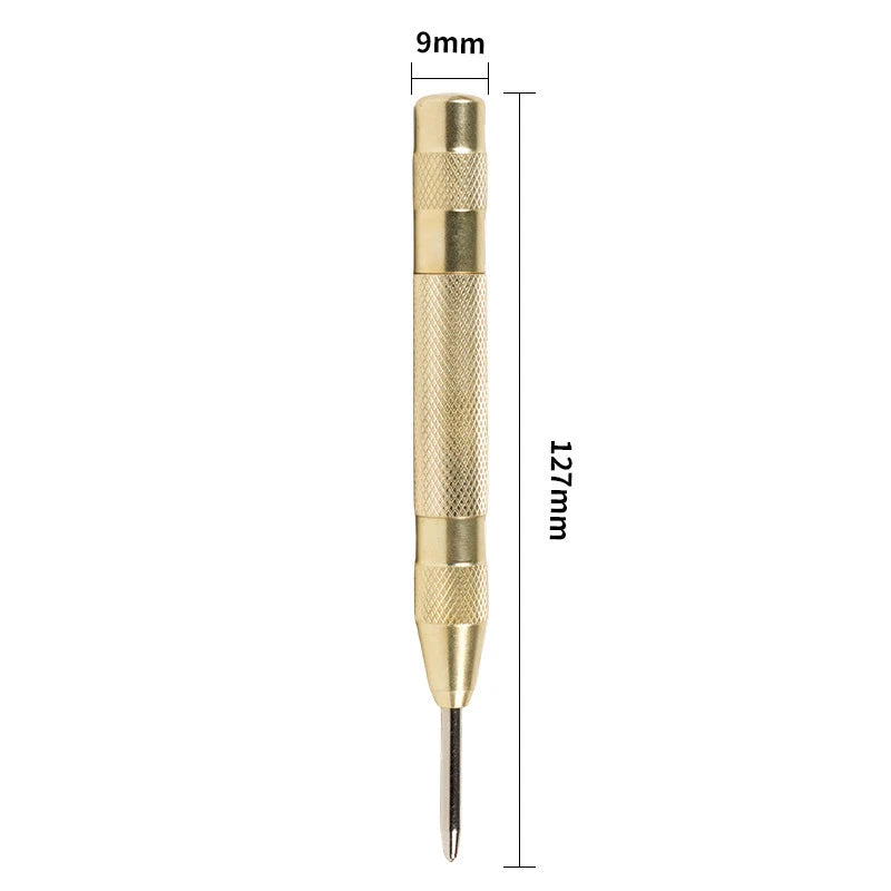 1pcs/Automatic center punch spring type locator, high hardness punch marking, dot marking, starting hole positioning marker