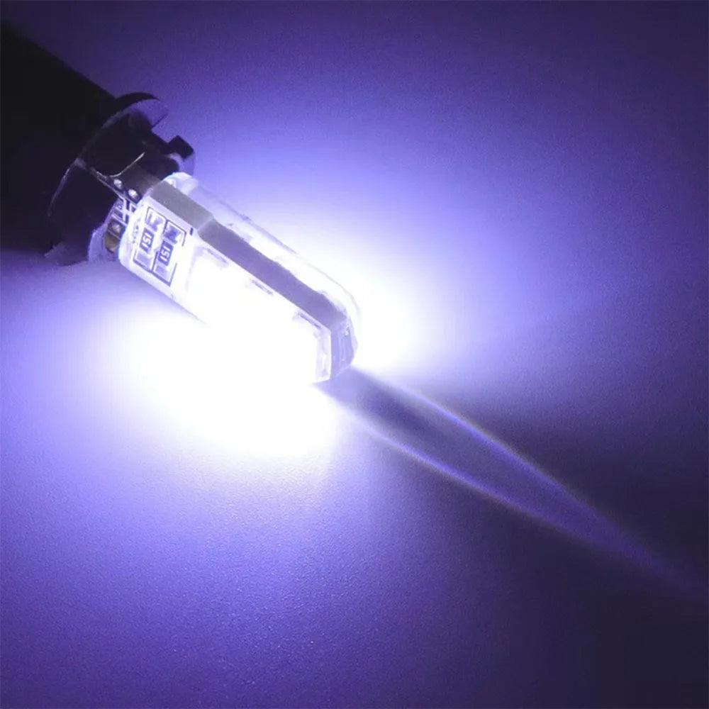 10pcs LED T10 Strobe Lights Car Lamp W5W Canbus Flashing Signal Bulbs For Car Width Light Stroboscopic Clearance Indicator 12V
