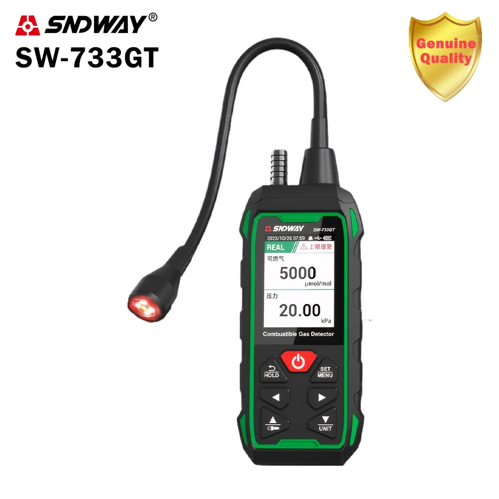 ABS Combustible Detectors For Confined Space Detection Durable Plastic Combustion Leak Detectors SW-733GS