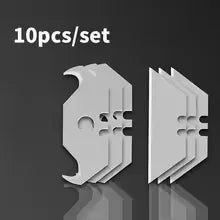 Trapezoidal hook-shaped combination cutting blade, DIY/ leather/carton special durable multi-functional sharp tool replacement b