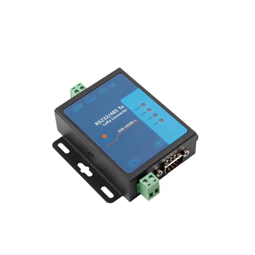 USR-LG206-H-P Serial RS232 RS485 To LoRa Converter Point To Point Mode