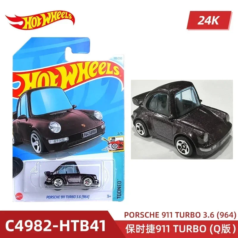 2024 C4982 Case K Original Hot Wheels 1/64 Miniatures Cars Hoteelws Model Car Hotweheels Hotwheels Vehicle Toys Model Scale Cars