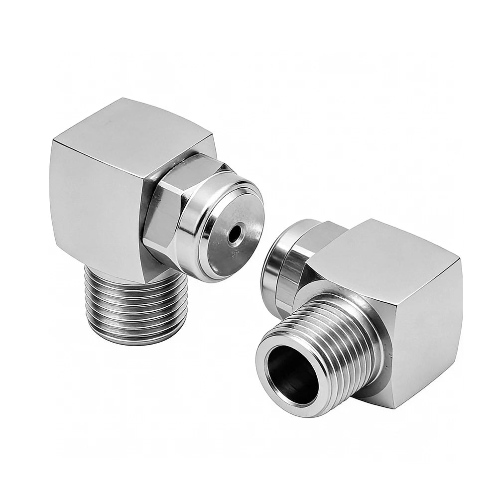 Huajue GGA series 1/2-inch male conn stainless steel corner type full cone nozzle for fire extinguishing & spray cooling