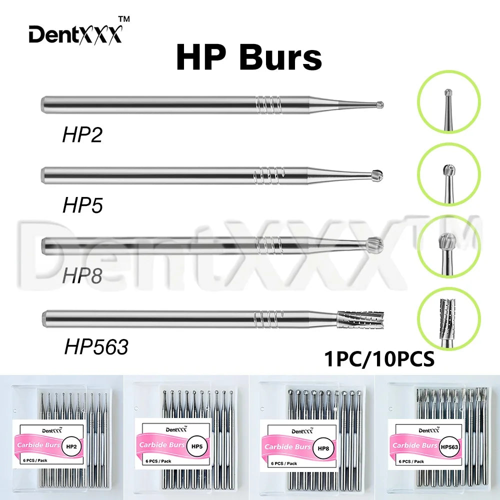 1/10Pcs Tungsten Steel Drills, Round Head