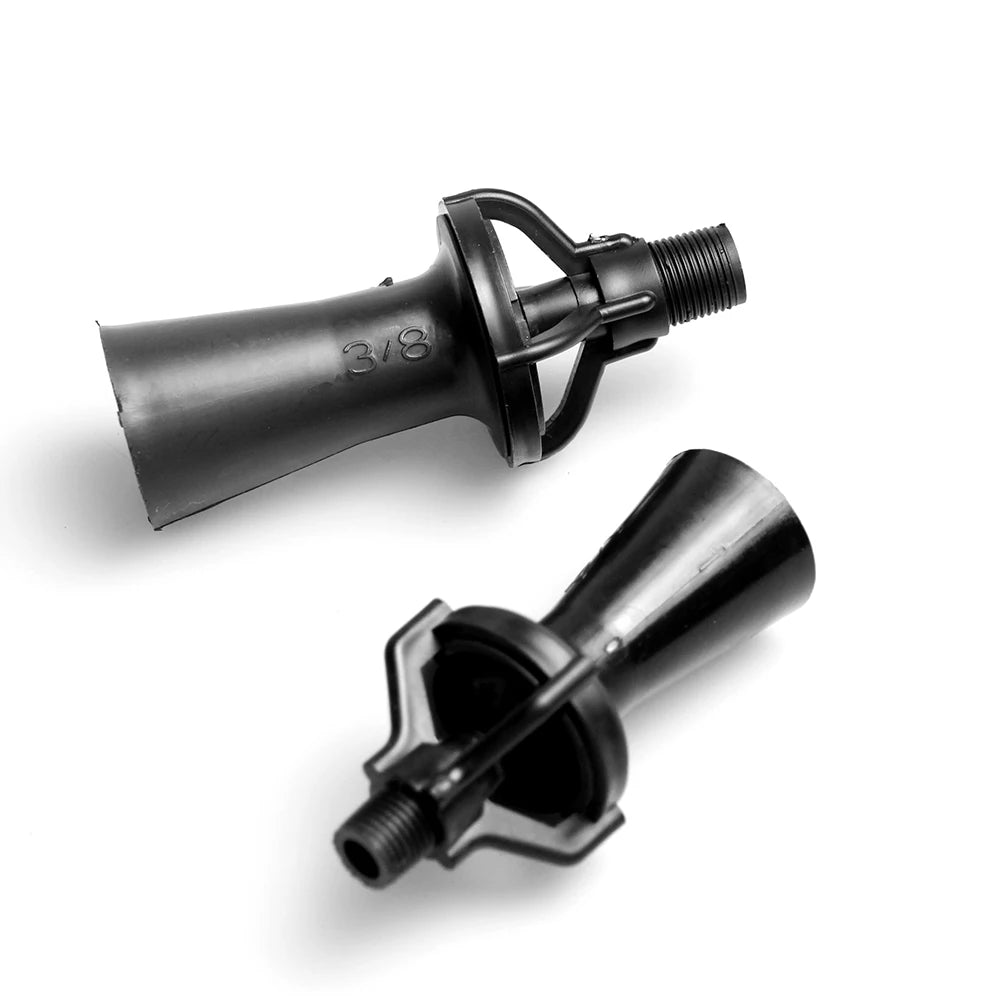 Huajue high-temperature and corrosion-resistant gravity-type 3/8-inch plastic mixing nozzle for stirring/liquid mixing