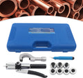 Hydraulic Tubing Expander Tool Kit For HVAC Copper Pipe Swaging 3 8 To 1 1 8 Inch Seven Lever