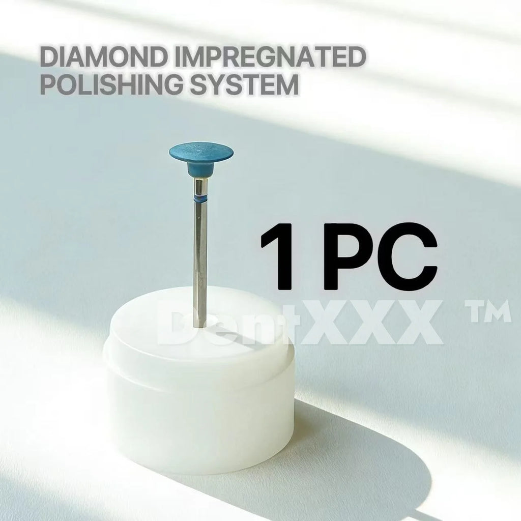 Diamond Polishing Head Grit MEDIUM 2.35MM FOR FINISHING AND POLISHING