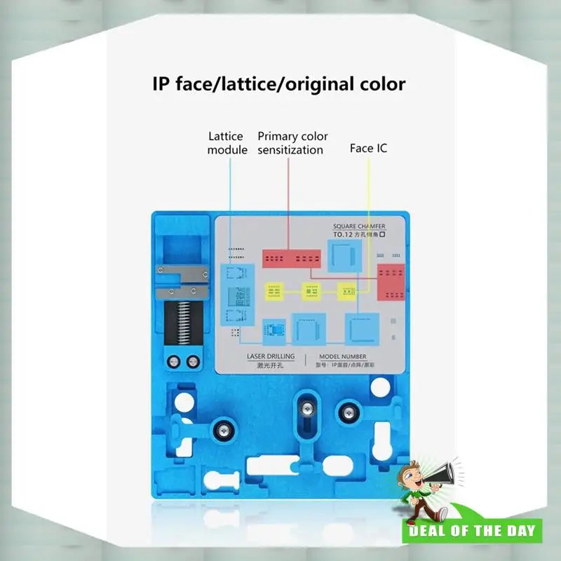 24-Hour Delivery Maant BGA Ball Planting Template Repair Platform For Iphone X 13 14 15 16Promax Face Recognition Dot Projector