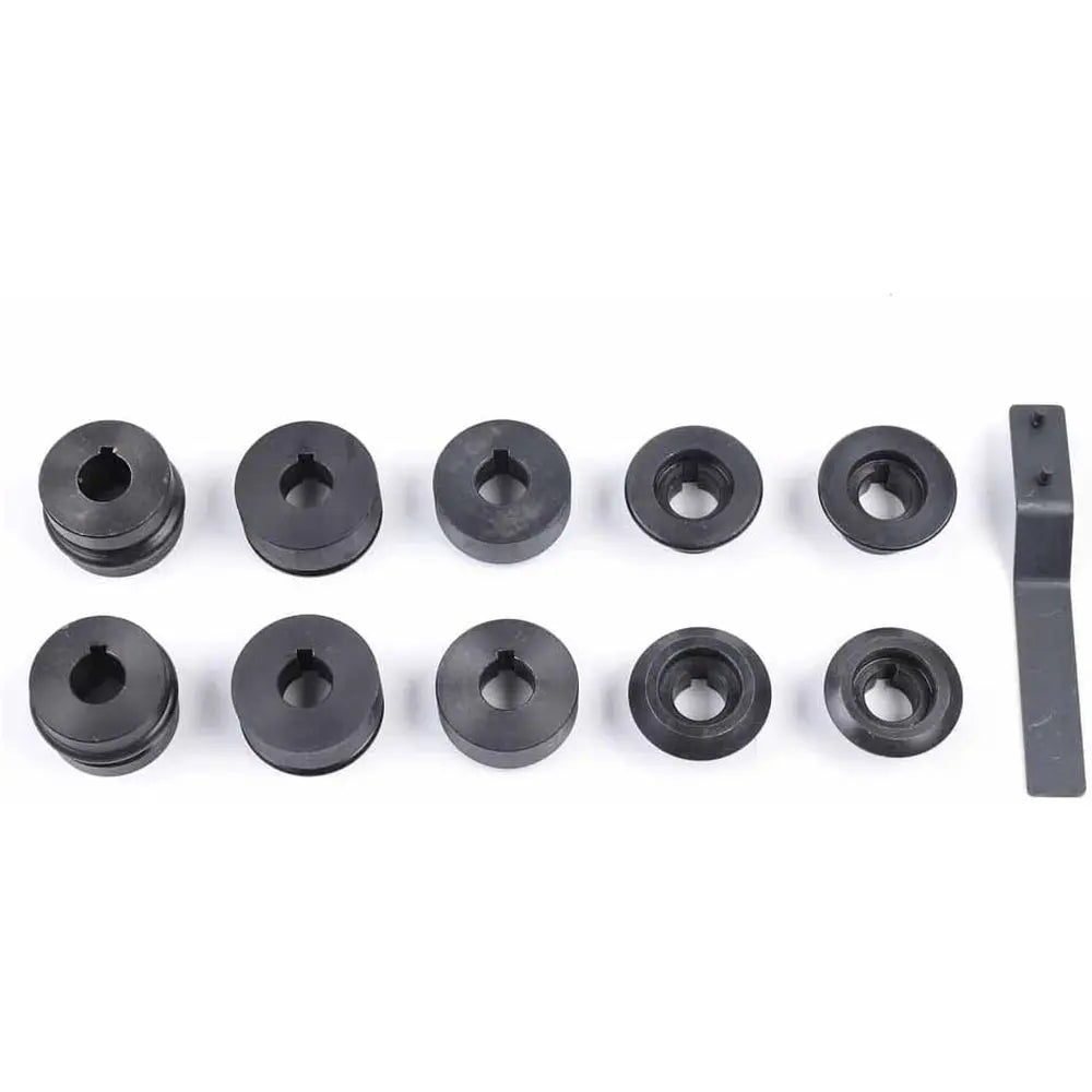 7-Inch Manual Sheet Metal Bender with 6 Dies for Bending, Beading, and Edging Metal Sheets