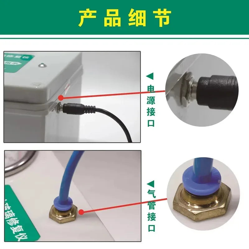 Automotive glass electric repair tool bull eye crack injection equipment pumping vacuum high pressure crack recovery machine