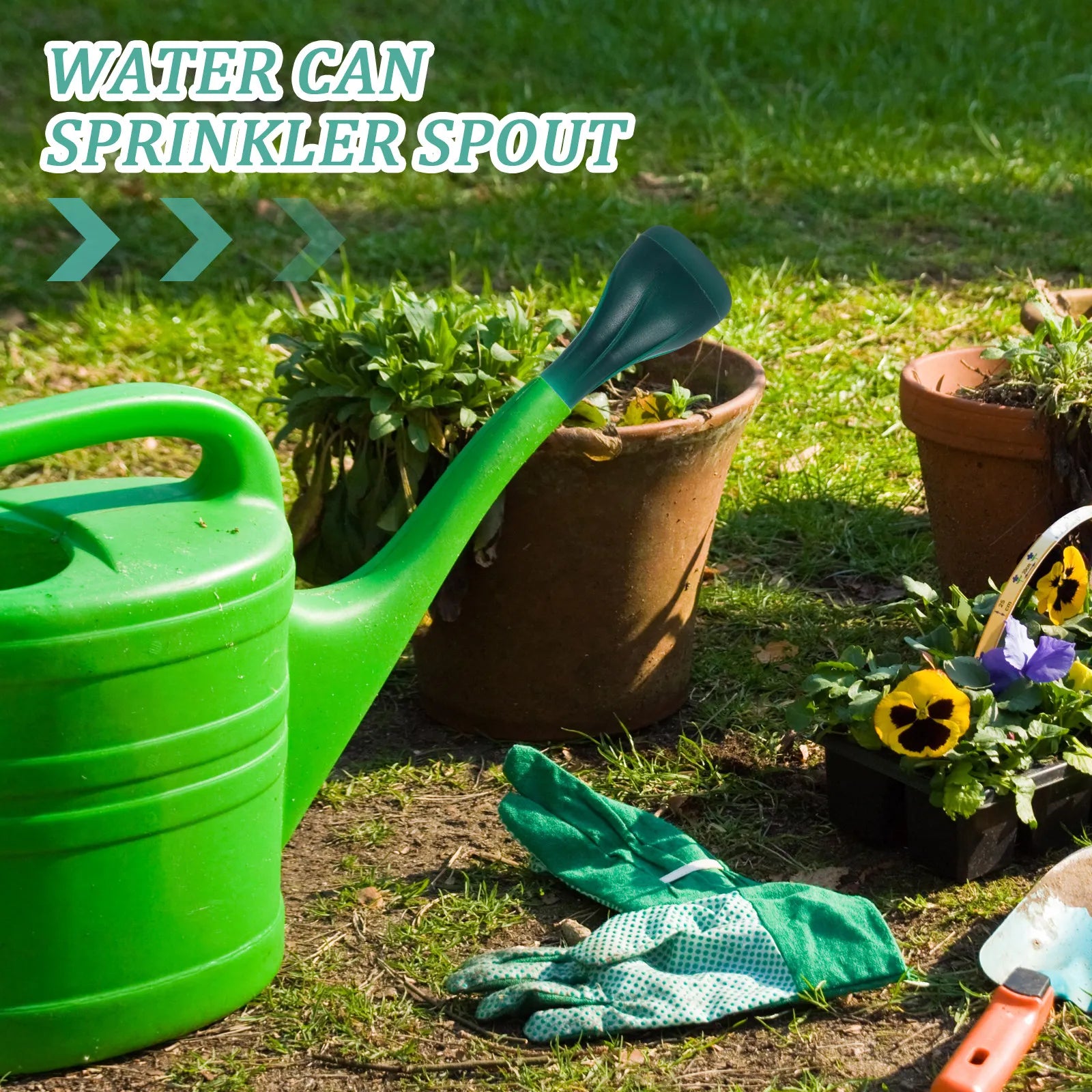 Watering Can Head Lightweight Plastic Sprinkler Nozzle for Indoor Outdoor Plants Garden Bonsai Watering Can Head