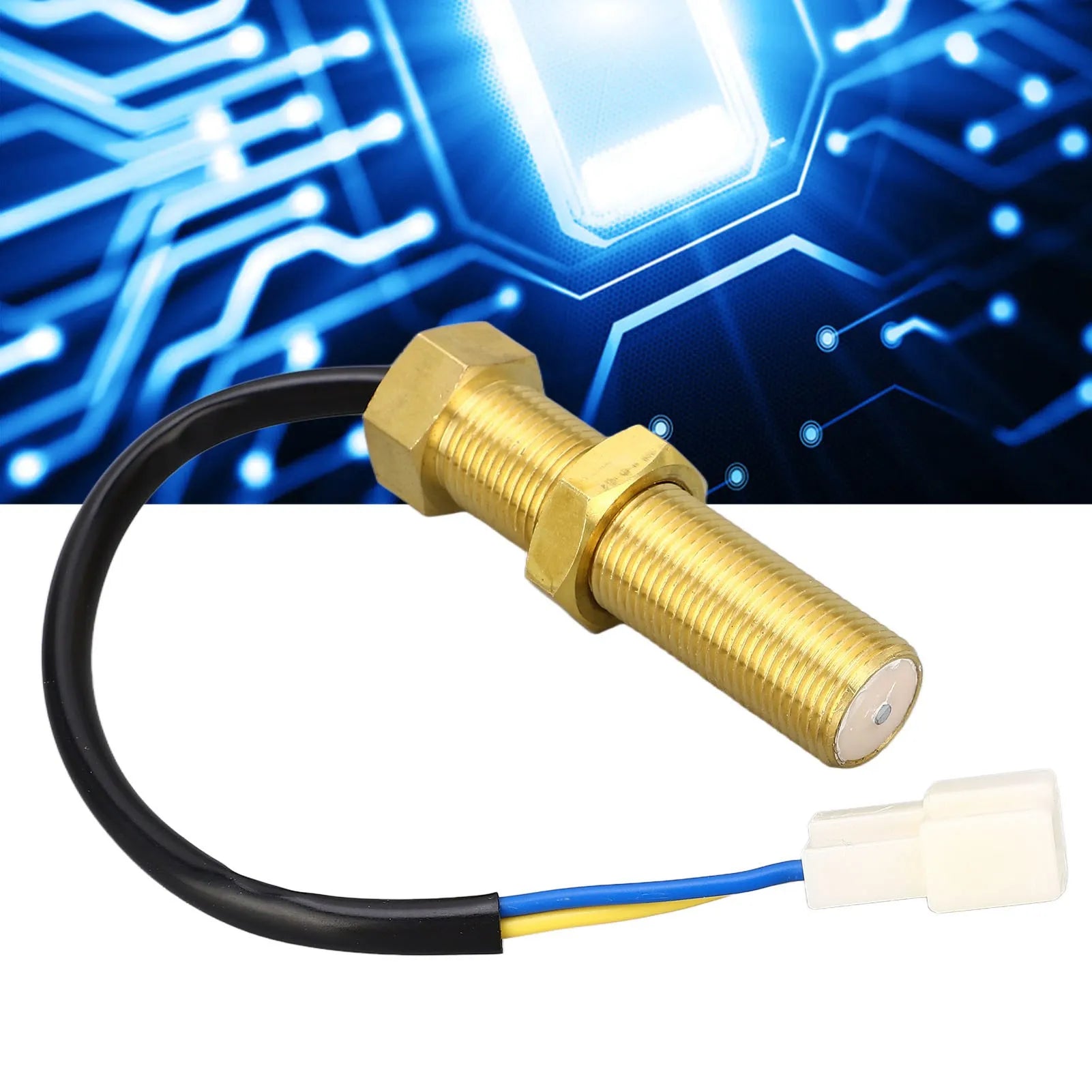 Magnetoelectric Speed Sensor  Generator Speed Sensor 2 Output Terminals IP44 Magnetoelectric Rotating Speed Sensor 50V