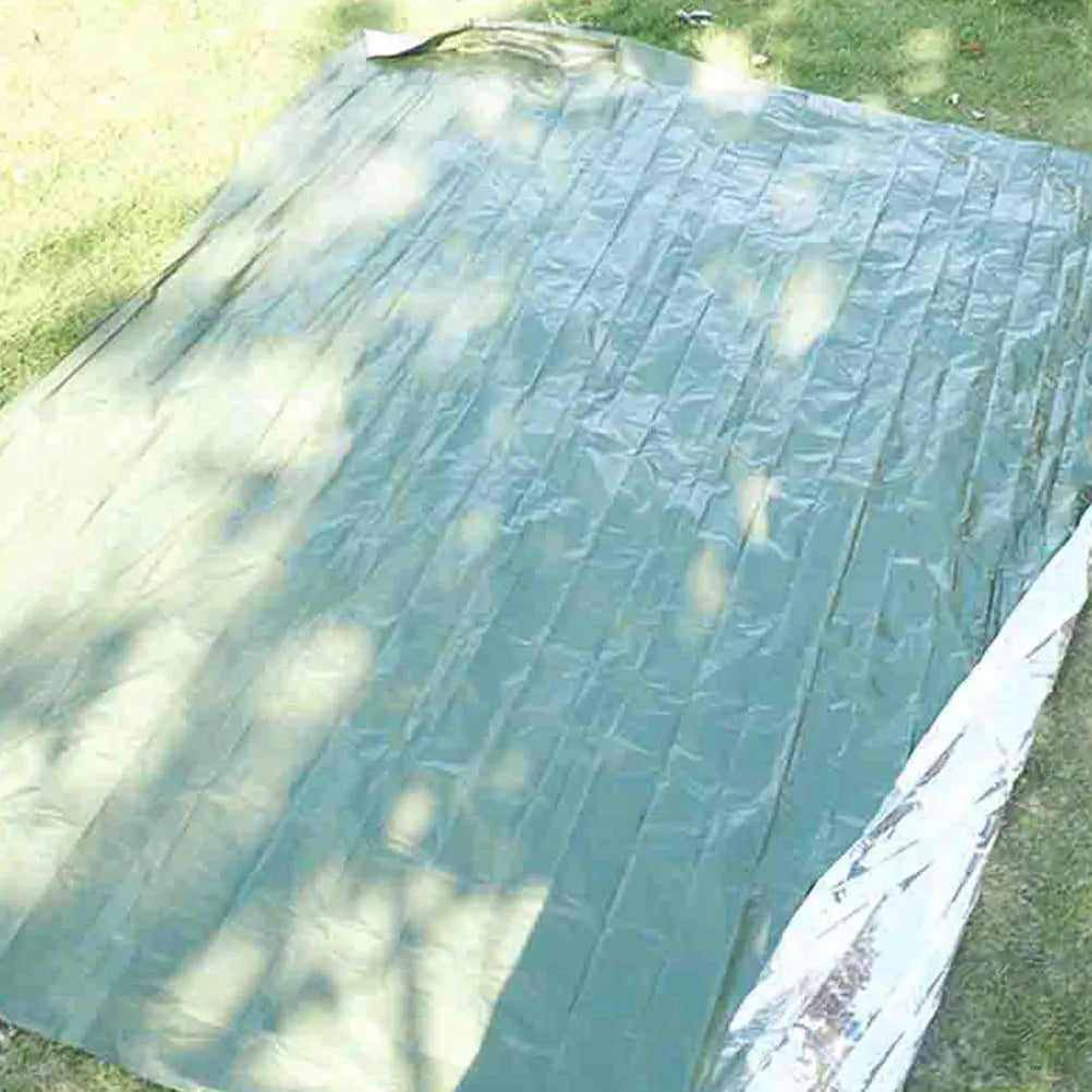3Pcs Emergency Survival Blanket Outdoor Thermal Reflective Insulation Waterproof Camping Cover Emergency Blanket