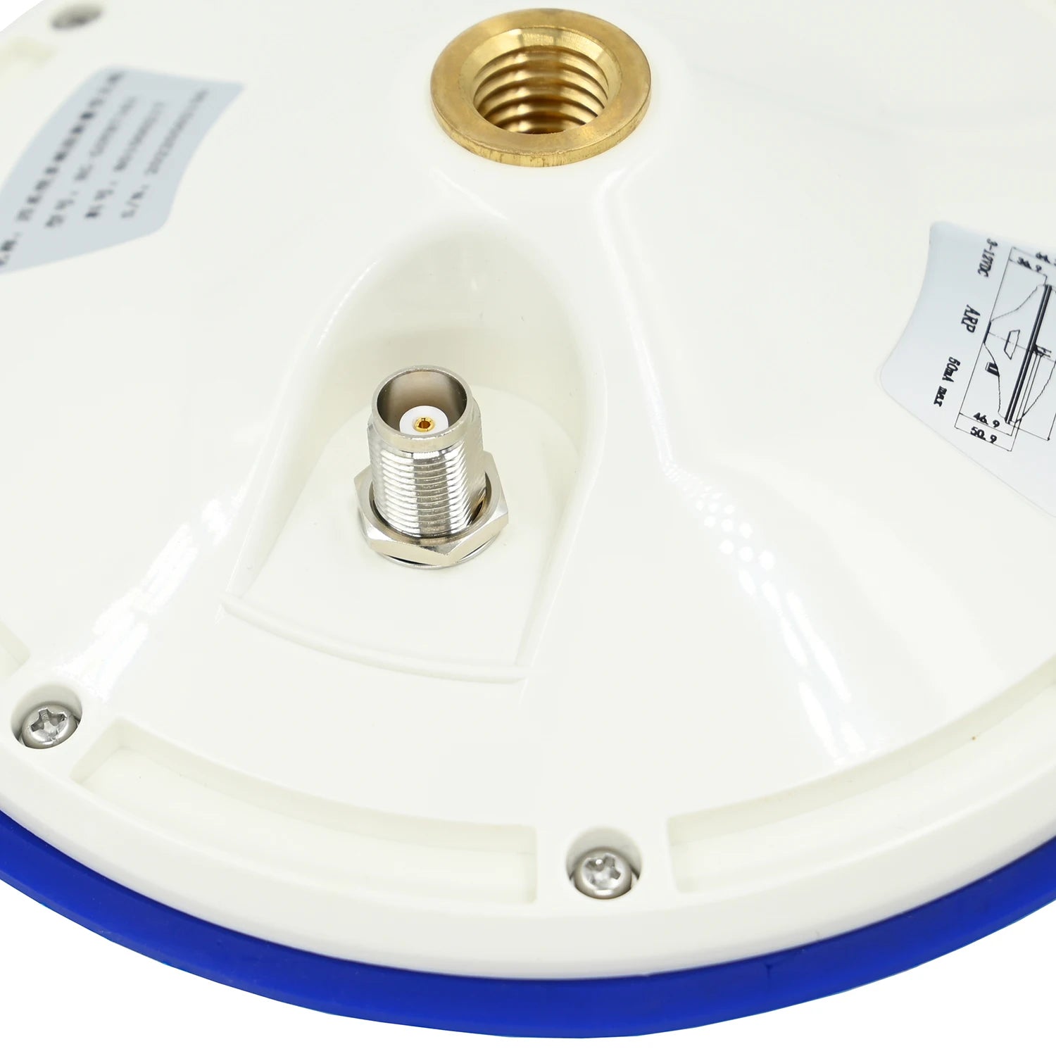 QUESCAN 40dB HG-GOYH7061 RTK GPS GNSS Antenna L1 L2 L-band 1575.42MHz 1227.6MHz GPS Antenna for Agricultural Surveying  CORS