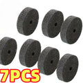 1/2/3/7Pcs 3 Inch Fiber Polishing Wheels, Durable Grinding & Polishing Discs for Bench Grinders & Polishing Machines