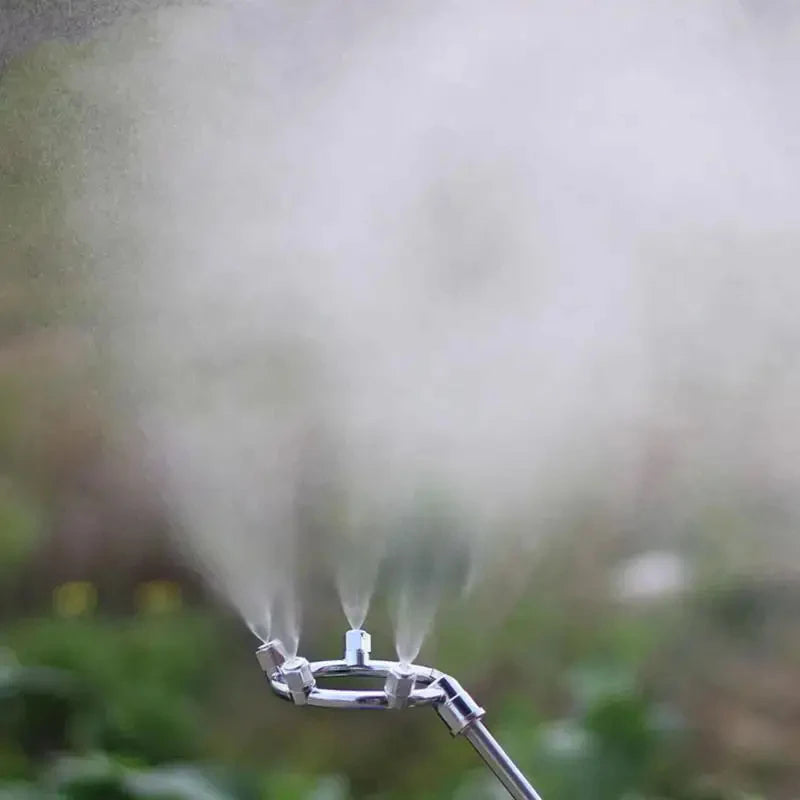 High Pressure Atomization Circular Nozzle Nozzle Five-Hole Circular Nozzle Stainless Steel Sprinkler Water Flowers And Trees