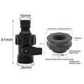 PVC Rain Bucket Valve Fittings Kit 3 4 Inch Diverter Connector for Efficient Water Storage in Garden Backyard