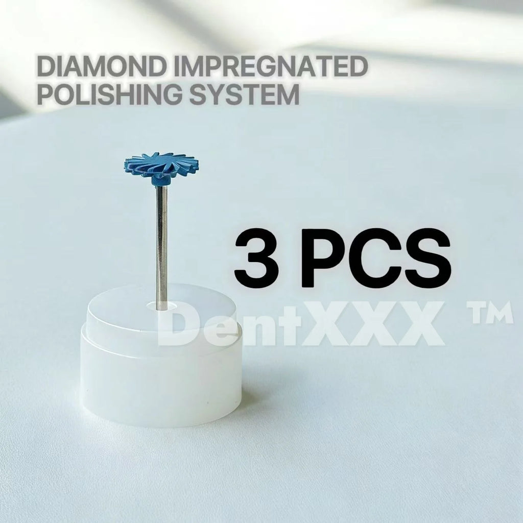 Diamond Polishing Head Grit MEDIUM 2.35MM FOR FINISHING AND POLISHING